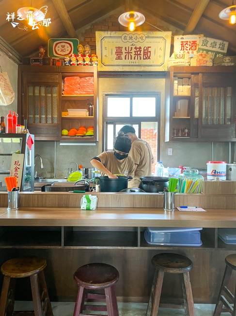 祥之飛去雲林斗六景點｜紅磚瓦屋藏有獨特的古早味兒時回憶料理「臺米菜飯」