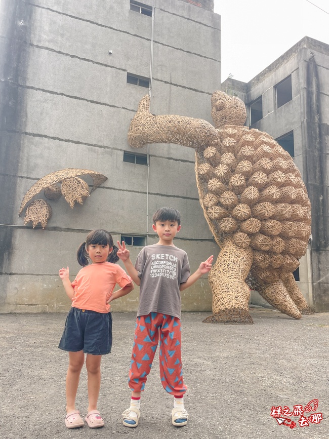 祥之飛去桃園龜山景點｜2024桃園地景藝術節.巨大7米高「龜吉拉」搶先曝光