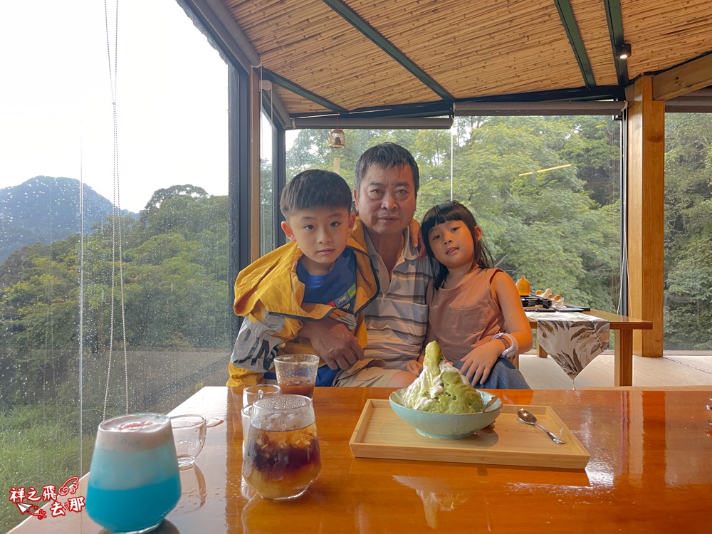 祥之飛去桃園大溪景點｜石門水庫270度落地窗景觀餐廳「環湖咖啡 好食2號店」.全新打造日式禪風座位區