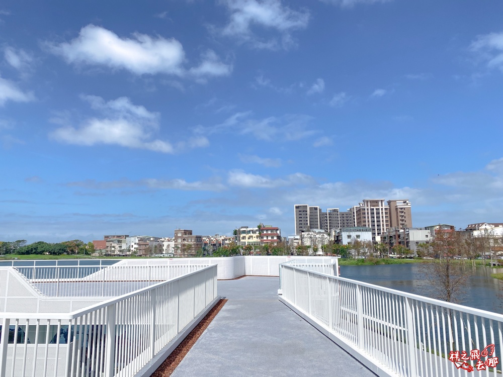 祥之飛去桃園大園景點｜華興池生態親子公園.近距離看飛機降落＋滑索獨木舟＋生態遊戲場一次滿足