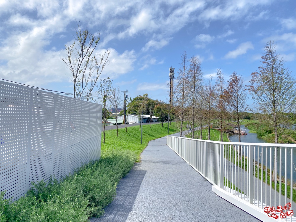 祥之飛去桃園大園景點｜華興池生態親子公園.近距離看飛機降落＋滑索獨木舟＋生態遊戲場一次滿足