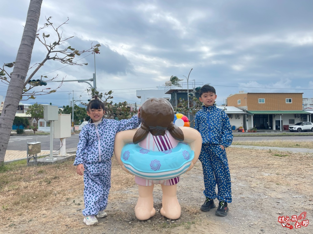 祥之飛去屏東車城景點｜落山風藝術季「在海邊的人」裝置藝術拍照景點整理