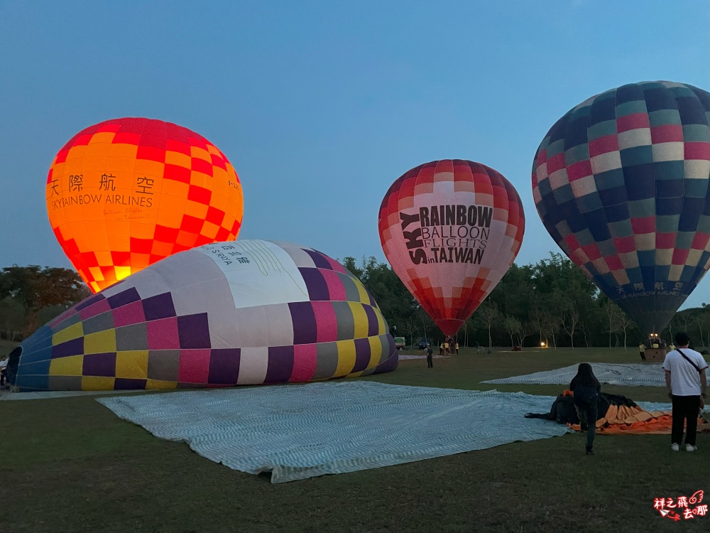 祥之飛去台南官田景點｜2025西拉雅森活節攻略!熱氣球體驗、光雕音樂會、市集免費玩一次搞定