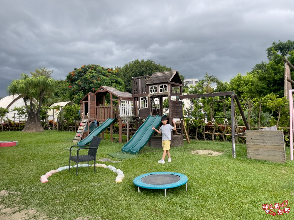 祥之飛去彰化北斗景點｜哈比雪兒懶人露營.親子一泊四食拎包入住，三代同堂輕鬆體驗市區露營渡假